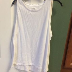 White Old Navy tank top